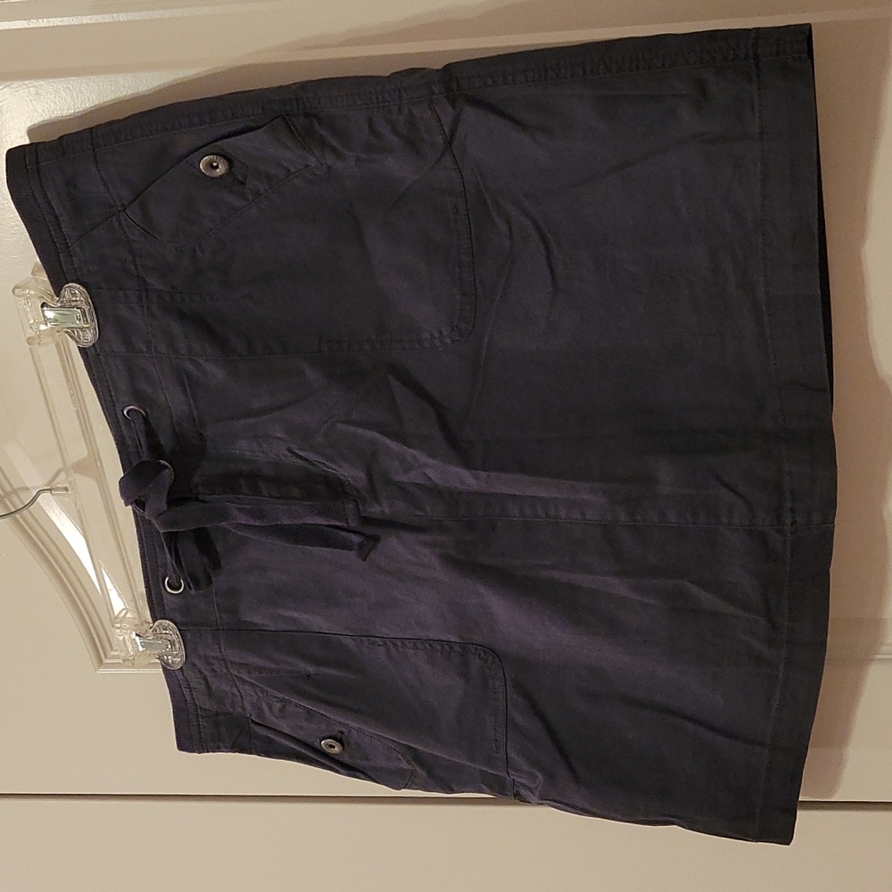 Like New Sonoma Life + Style Charcoal Original Cargo Skort - Picture 2 of 10